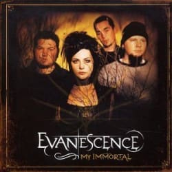 Pochette Evanescence - My Immortal