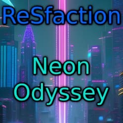 Pochette Neon Odyssey