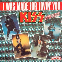 Pochette KISS - I Was Made For Lovin' You