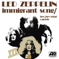 Pochette Led Zeppelin - Immigrant Song