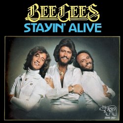 Pochette Bee Gees - Stayin' Alive