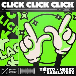 Pochette Tiesto feat. Hedex & Basslayerz - Click Click Click