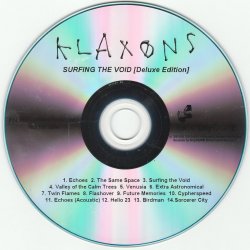 Pochette Klaxons - Gravity's Rainbow