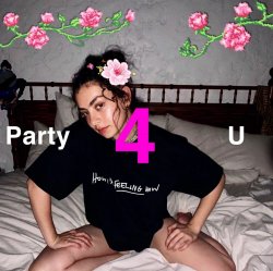 Pochette Charli xcx - party 4 u