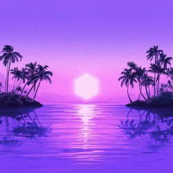 Pochette Purple Disco Machine feat. Nile Rodgers & Shenseea - Honey Boy