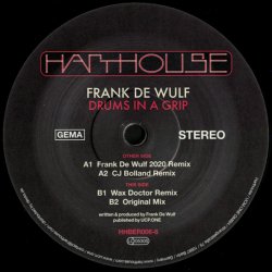 Pochette F. De Wolf & Wax Doctor - Drum In A Grip