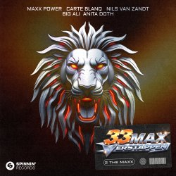 Pochette Maxx Power & Carte Blanq & Anita Doth & Big Ali - 33 Max Verstappen (2 The Maxx) [with Nils van Zandt]