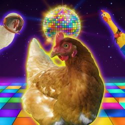 Pochette J.Geco - Chicken Jockey