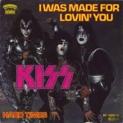 Pochette Kiss - I was made for loving you