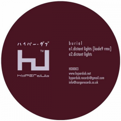 Pochette Burial - Distant Lights (Kode9 Rmx)
