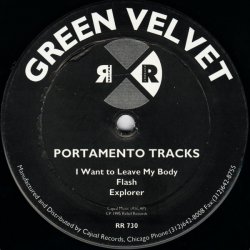 Pochette Green Velvet - Explorer