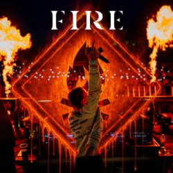 Pochette LUNAX & myne - Fire
