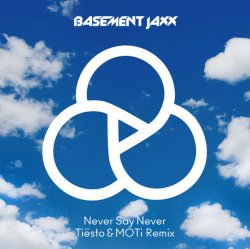 Pochette Basement Jaxx - Never Say Never (Tiesto & Moti Remix)