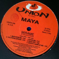 Pochette Maya - Mirame (Main Room Mix)