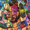 Pochette bbno$ - 1-800 (feat. ironmouse) bbno$ - 1-800 (feat. ironmouse)