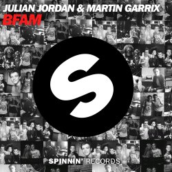 Pochette Julian Jordan, Martin Garrix - BFAM