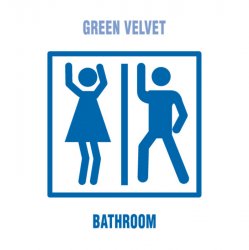 Pochette Green Velvet - The Bathroom