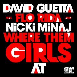 Pochette David Guetta feat. Flo Rida & Nicki Minaj - Where Them Girls At (Extended Mix)