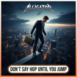 Pochette ALLIGATOR - Don`t Say Hop Until You Jump