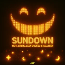 Pochette MOTi & Amero & Alex D'Rosso & Hallasen - Sundown