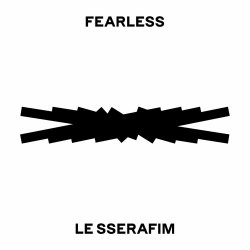 Pochette LE SSERAFIM - FEARLESS (Japanese Version)