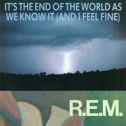 Pochette R.E.M. - It's The End Of The World