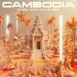 Pochette Mark with A K - Cambodia