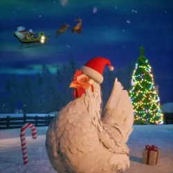 Pochette J.Geco - Christmas Chicken (Merry Chickmas)