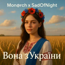 Pochette Mon@rch & SadOfNight - Вона з України