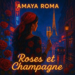 Pochette Amaya Roma - Roses et Champagne