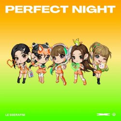 Pochette LE SSERAFIM - Perfect Night