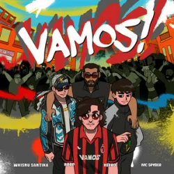 Pochette Whisnu Santika & hbrp & KEEBO & MC Spyder - Vamos!