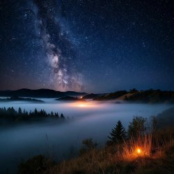 Pochette A Long Night on the Road
