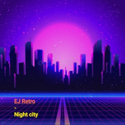 Pochette EJ Retro - Night city