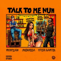Pochette Shenseea & Vybz Kartel & Rvssian - Talk To Me Nuh