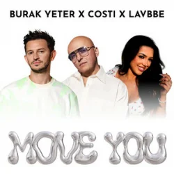 Pochette Burak Yeter & Costi & Lavbbe - Move You