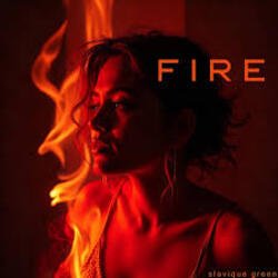 Pochette Slavique Green - Fire