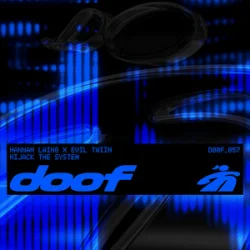 Pochette Hannah Laing & Evil Twiin - Hijack The System