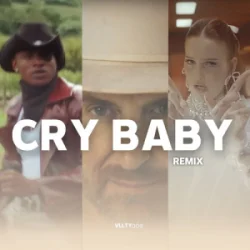 Pochette Clean Bandit & Anne-Marie & David Guetta - Cry Baby (Velleity Remix)