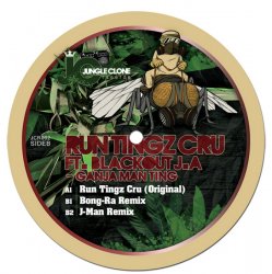 Pochette Run Tingz Cru feat. Blackout J.A. - Ganja Man Ting (JMan Remix)