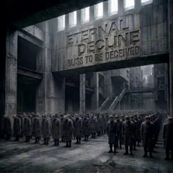 Pochette ETERNAL DECLINE & Nikolas Quemtri - Bliss to be Deceived