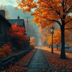 Pochette Autumn nostalgia (cj foxufo)