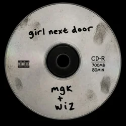 Pochette mgk & Wiz Khalifa - girl next door