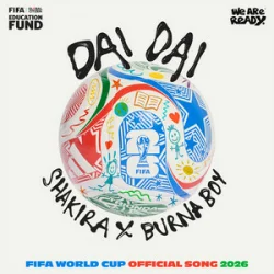 Pochette Shakira & Burna Boy - Dai Dai