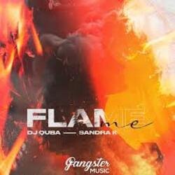 Pochette Dj Quba, Sandra K - Flame Me