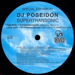 Pochette Dj.Poseidon - SUPERTRANSONIC