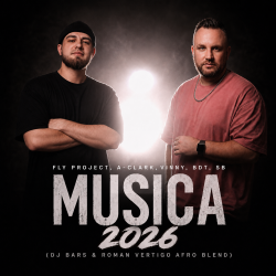 Pochette Fly Project, A-Clark Vinny, BDT, SB - Musica 2026 (DJ Bars & Roman Vertigo Afro Blend)