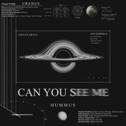 Pochette HUMMUS - Can You See Me