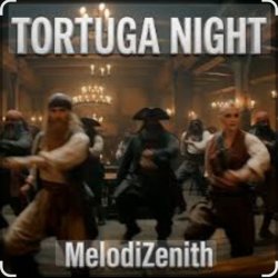 Pochette MelodiZenith - Tortuga Night