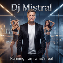 Pochette Dj Mistral - Running from what's real